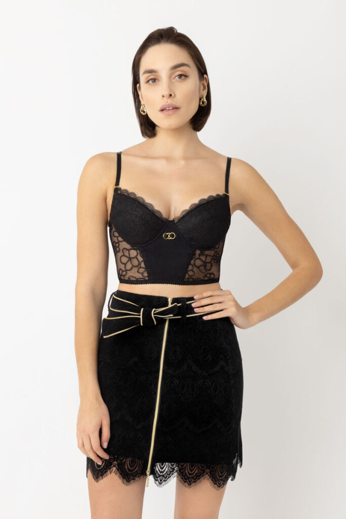 Spódnica Black Velvet Mini