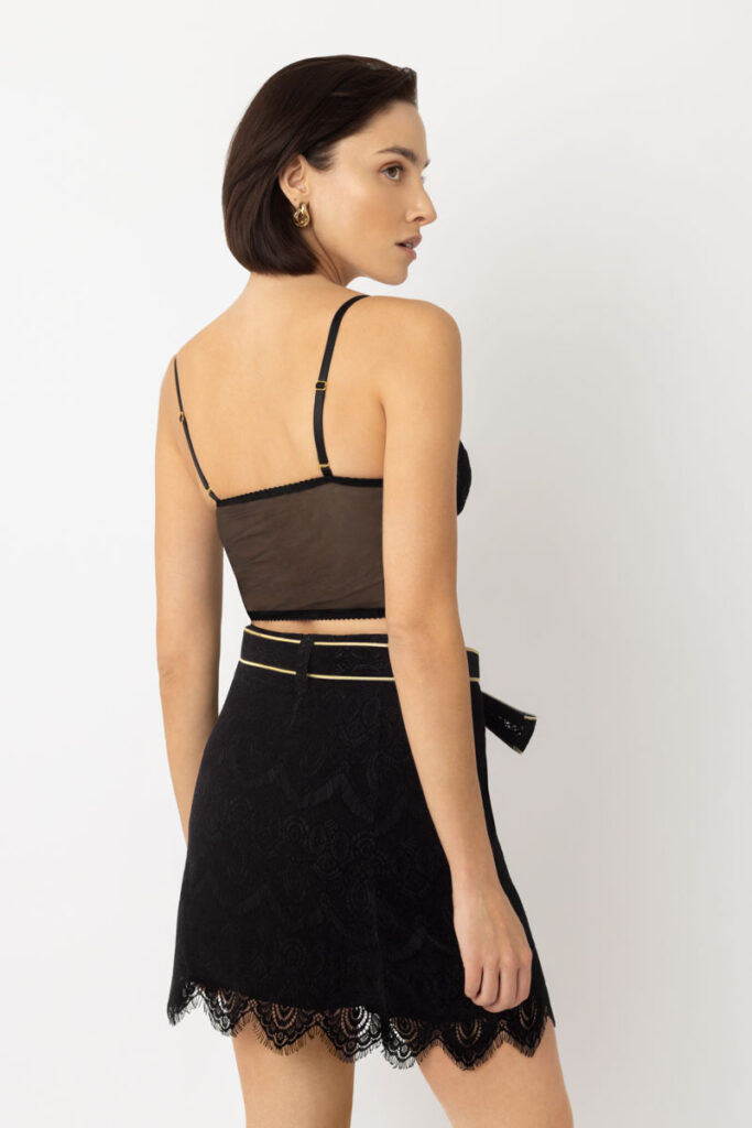 Spódnica Black Velvet Mini