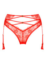 Red Moon garter belt