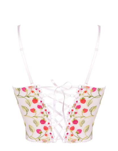 Queen of Sweets bralette bustier by White Rvbbit